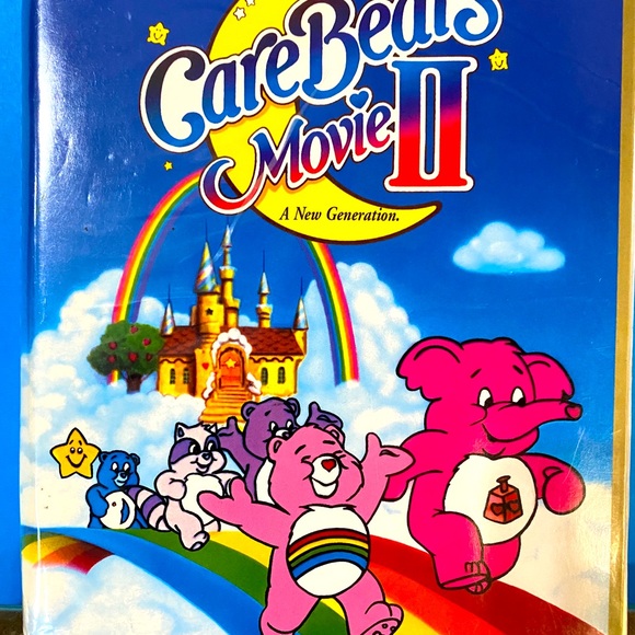 CARE BEARS 1986 MOVIE II A NEW GENERATION COLUMBIA TRISTA COLLECTION VHS 77min - Picture 2 of 13